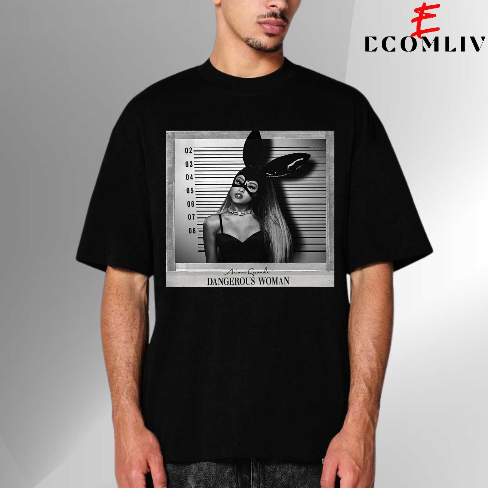 Ariana Grande Dangerous Woman Shirt, Music Streetwear Style